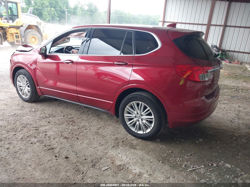 Vin: lrbfxbsa9jd008694, lot: 45993098, buick envision preferred 20183