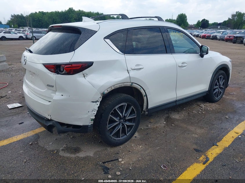 Vin: jm3kfbdlxh0150580, lot: 45993102, mazda cx-5 grand touring 20174