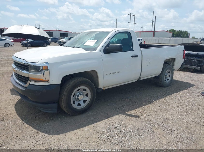 2016 Chevrolet Silverado 1500 Work Truck 1GCNCNEH6GZ232505 photo 1