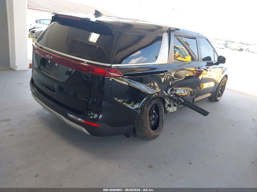 Vin: kndnb4h32n6156339, lot: 45993148, kia carnival mpv lx seat package 20224
