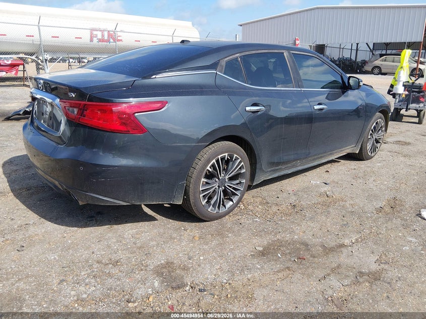 Vin: 1n4aa6ap6gc439394, lot: 45993151, nissan maxima 3.5 sv 20164