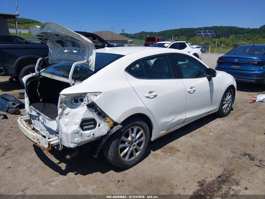 Vin: jm1bm1v76e1124915, lot: 45993160, mazda mazda3 i touring 20144