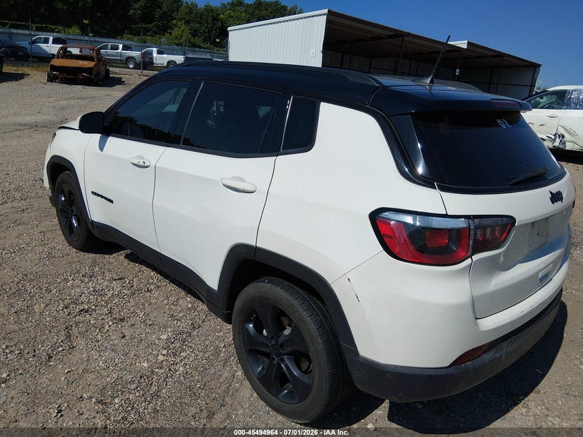 Vin: 3c4njcbb9lt102827, lot: 45993161, jeep compass altitude fwd 20203