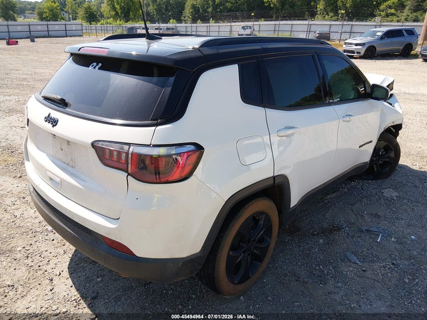 Vin: 3c4njcbb9lt102827, lot: 45993161, jeep compass altitude fwd 20204