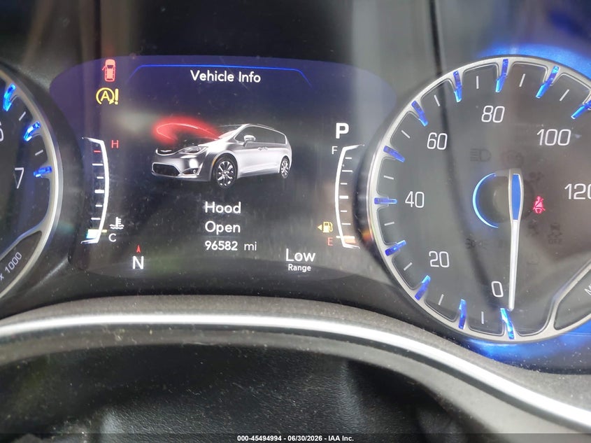 2017 CHRYSLER PACIFICA VAN 3.6L V-6 DOHC, VVT, 287HP