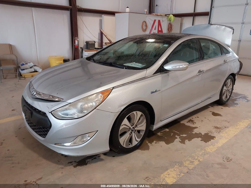 2013 HYUNDAI SONATA HYBRID auction photo 2