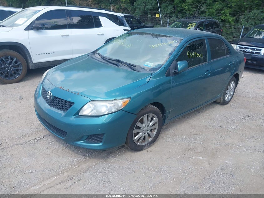 2010 TOYOTA COROLLA auction photo 2