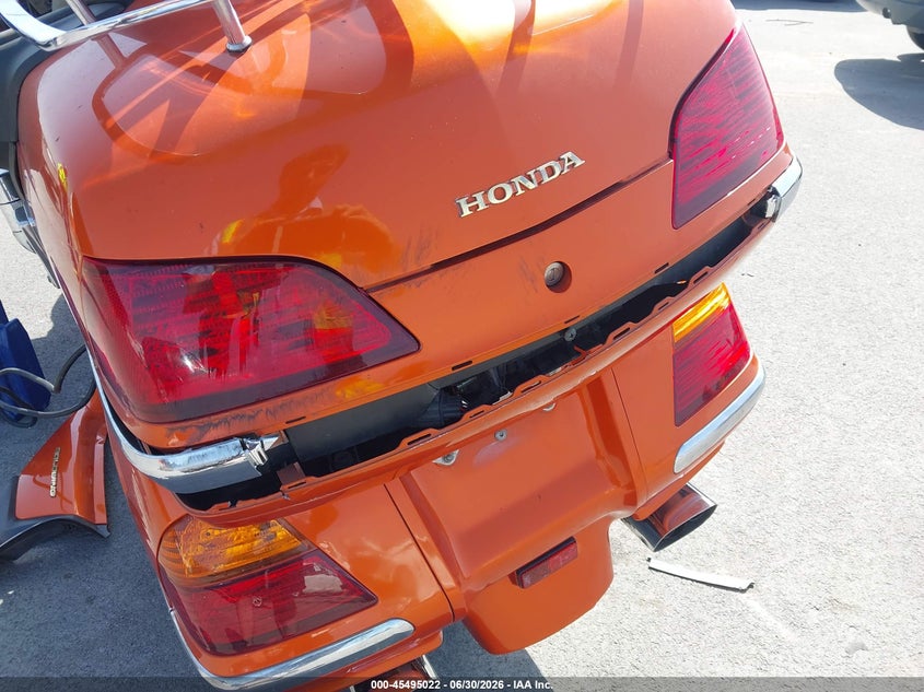 2002 Honda Gl1800 VIN: 1HFSC47092A109993 Lot: 45495022