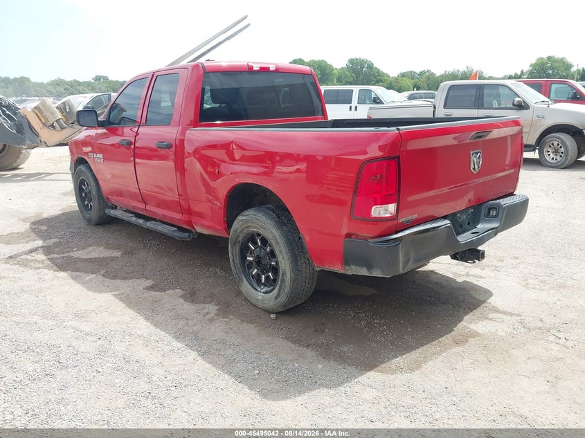 Vin: 1c6rr6ft7hs747622, lot: 45993239, ram 1500 tradesman  4x2 6'4 box 20173