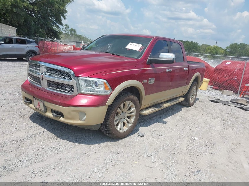 1C6RR7PT1DS709365 2013 Ram 1500 Laramie Longhorn Edition photo 1