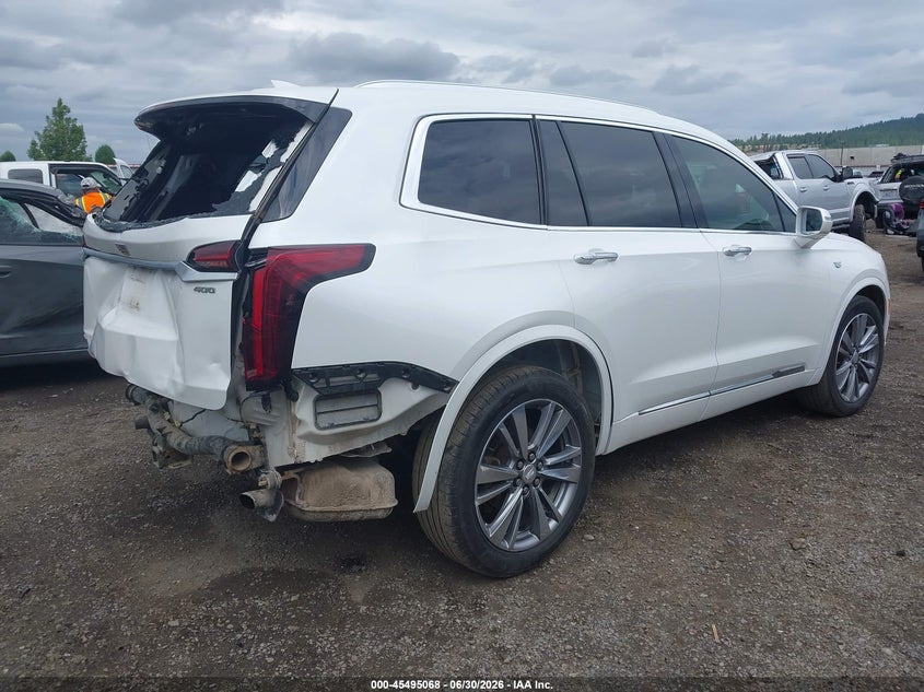 Vin: 1gykpfrs8lz187297, lot: 45993265, cadillac xt6 awd premium luxury 20204