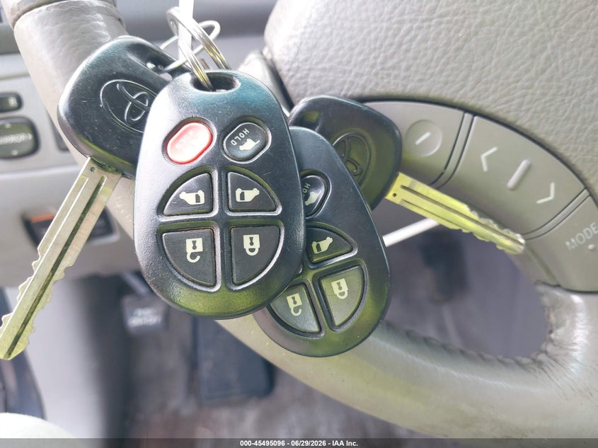 2007 TOYOTA SIENNA VAN 3.5L V-6 DOHC, VVT, 266HP
