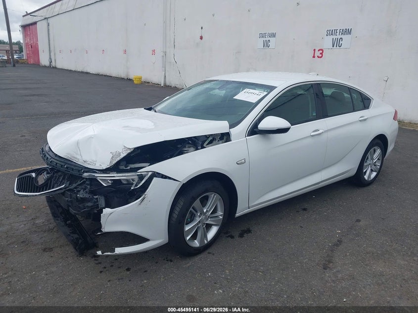 Vin: w04gl6sx2j1057728, lot: 45993338, buick regal sportback preferred 20182
