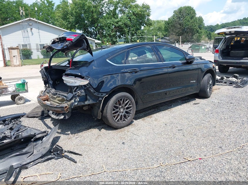 2017 FORD FUSION HYBRID auction photo 4
