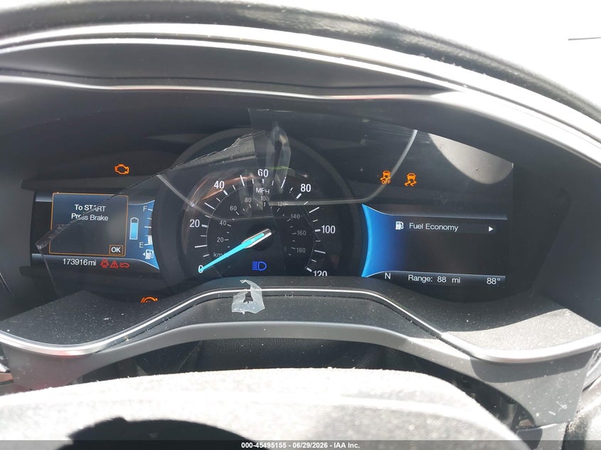 2017 FORD FUSION HYBRID auction photo 7