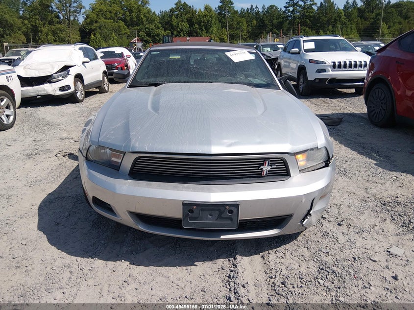 FORD MUSTANG 2012 VIN 1ZVBP8EM1C5244193