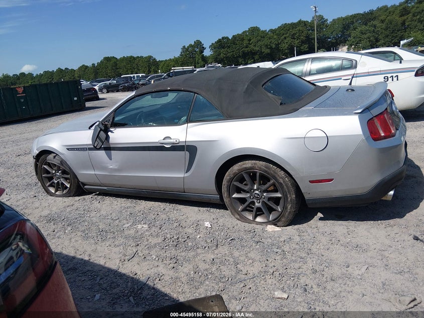 FORD MUSTANG 2012 VIN 1ZVBP8EM1C5244193