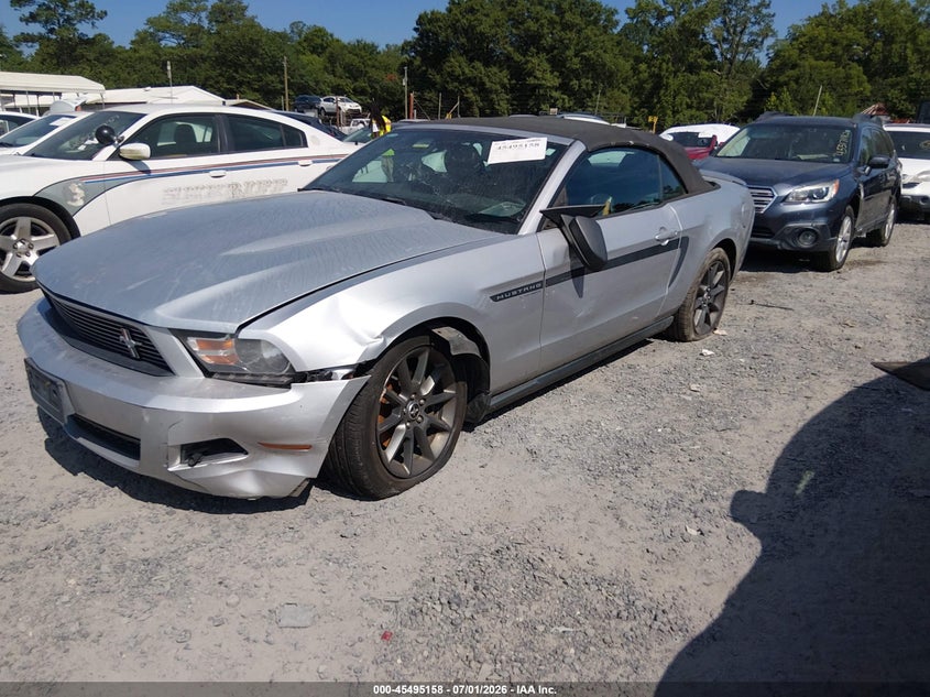 FORD MUSTANG 2012 VIN 1ZVBP8EM1C5244193