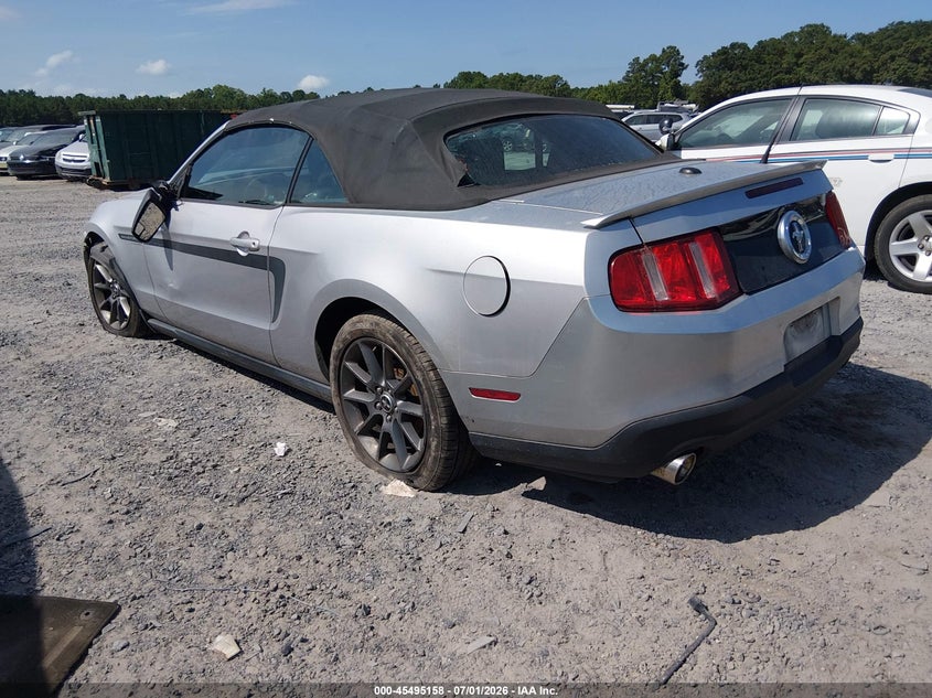 FORD MUSTANG 2012 VIN 1ZVBP8EM1C5244193