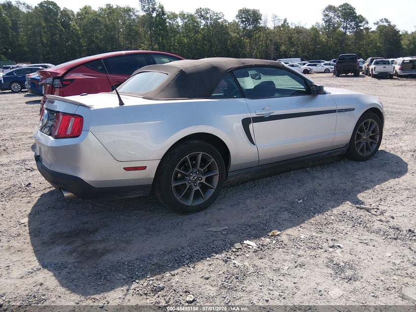 FORD MUSTANG 2012 VIN 1ZVBP8EM1C5244193