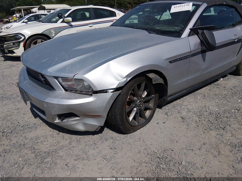 FORD MUSTANG 2012 VIN 1ZVBP8EM1C5244193