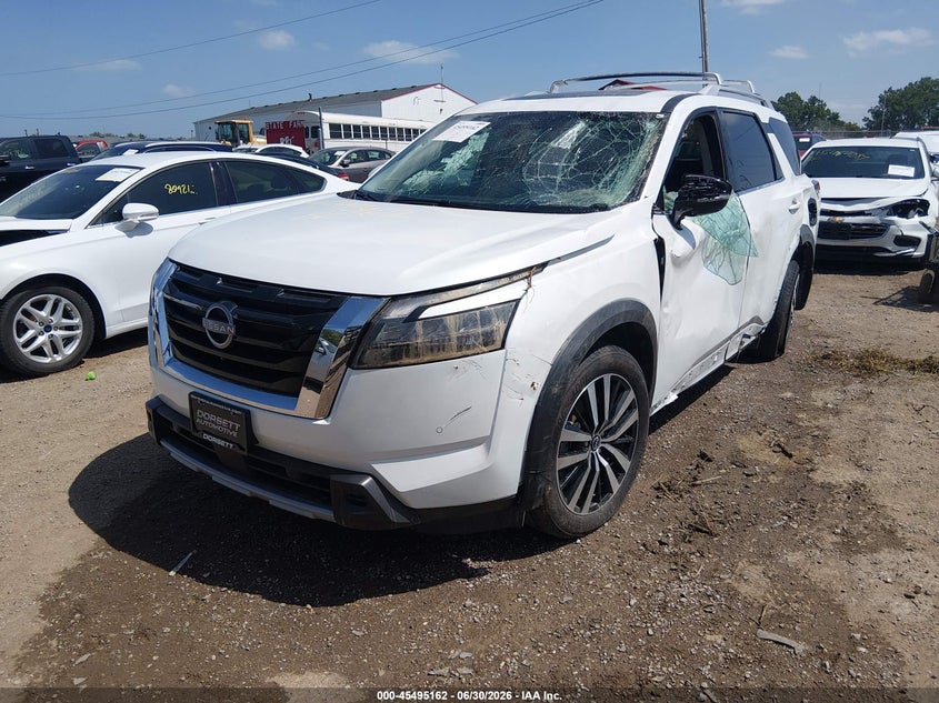 2025 Nissan Pathfinder, Rollover, IAAI, VIN 5N1DR3DK4SC260175 — photo 2