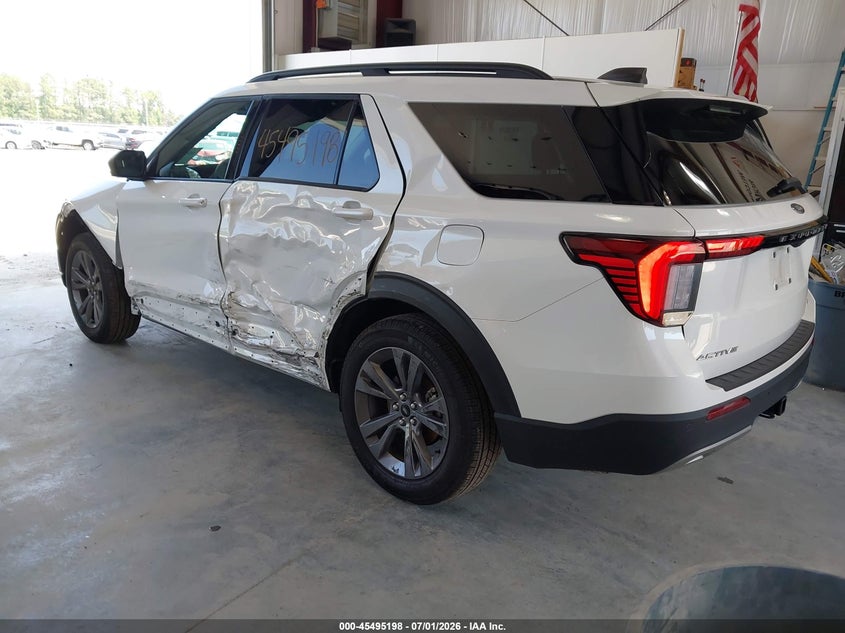 Vin: 1fmuk8dh8sgc94604, lot: 45993395, ford explorer active 20253
