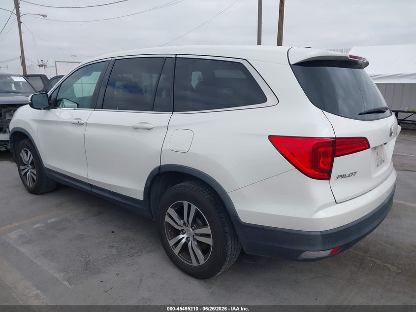 Vin: 5fnyf5h35hb019721, lot: 45993407, honda pilot ex 20173