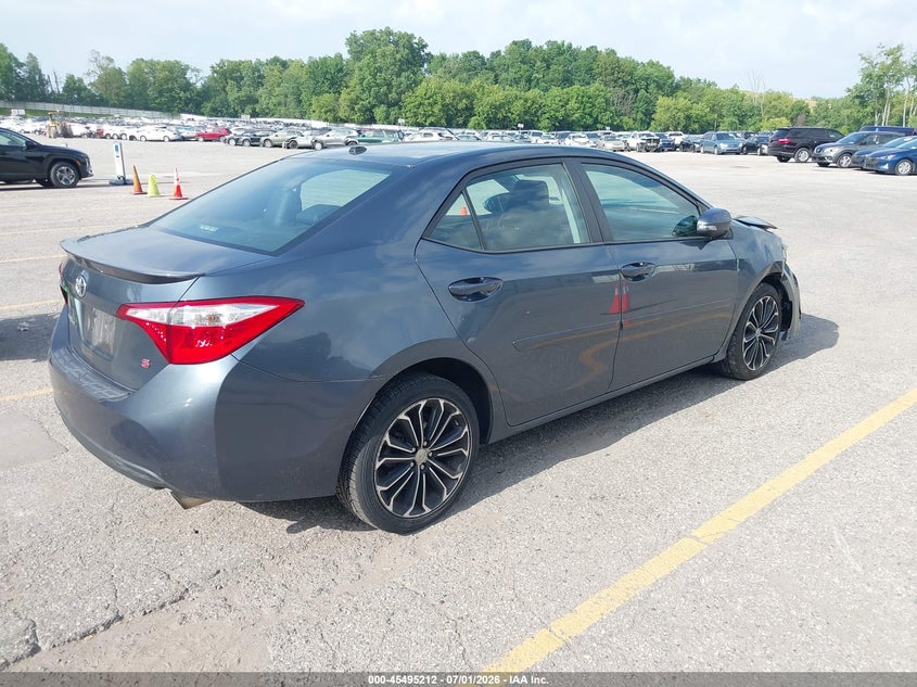 2015 TOYOTA COROLLA auction photo 4
