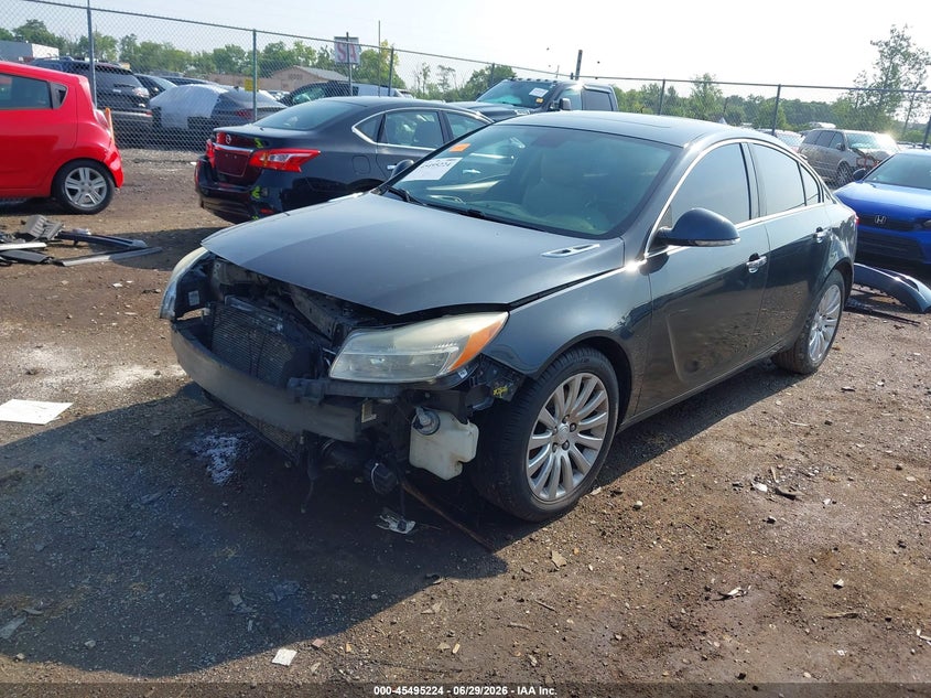 Vin: 2g4gs5ev7d9194964, lot: 45993421, buick regal turbo - premium 1 20132