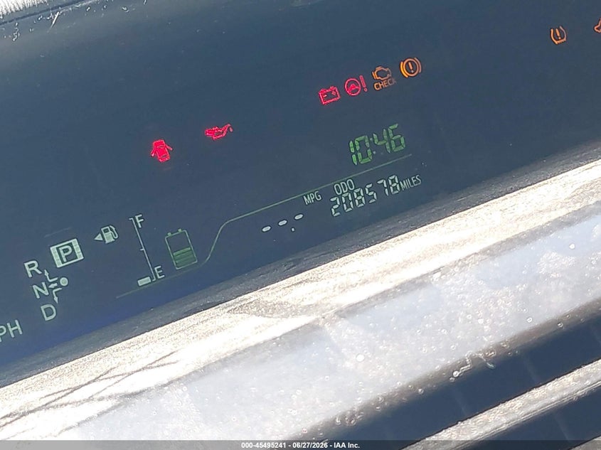 2014 TOYOTA PRIUS V (+) WAGON 1.8L I-4 DOHC, VVT, 98HP