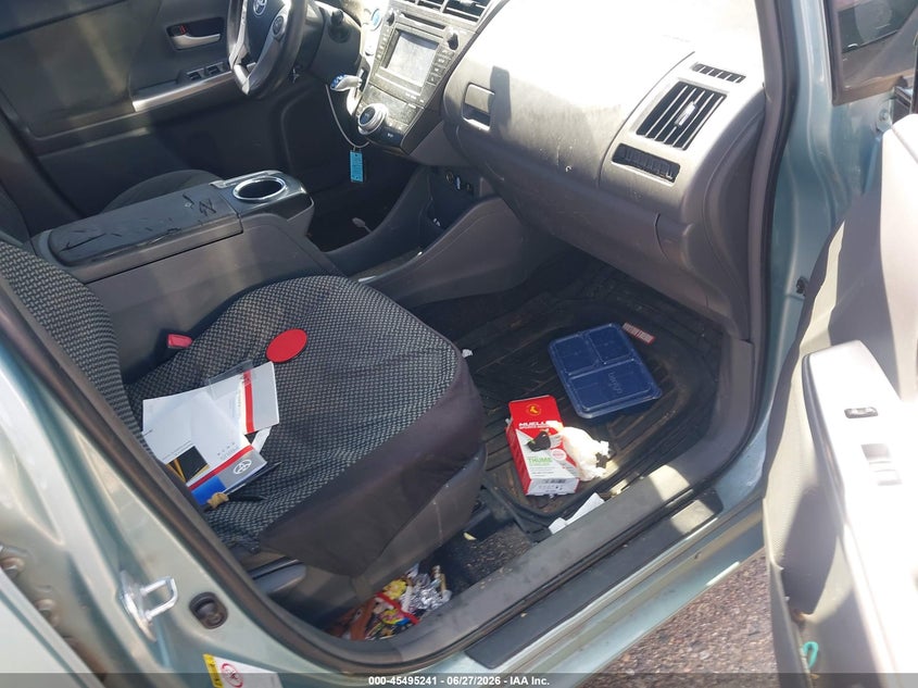 2014 TOYOTA PRIUS V (+) WAGON 1.8L I-4 DOHC, VVT, 98HP