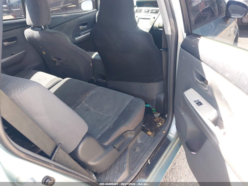 2014 TOYOTA PRIUS V (+) WAGON 1.8L I-4 DOHC, VVT, 98HP