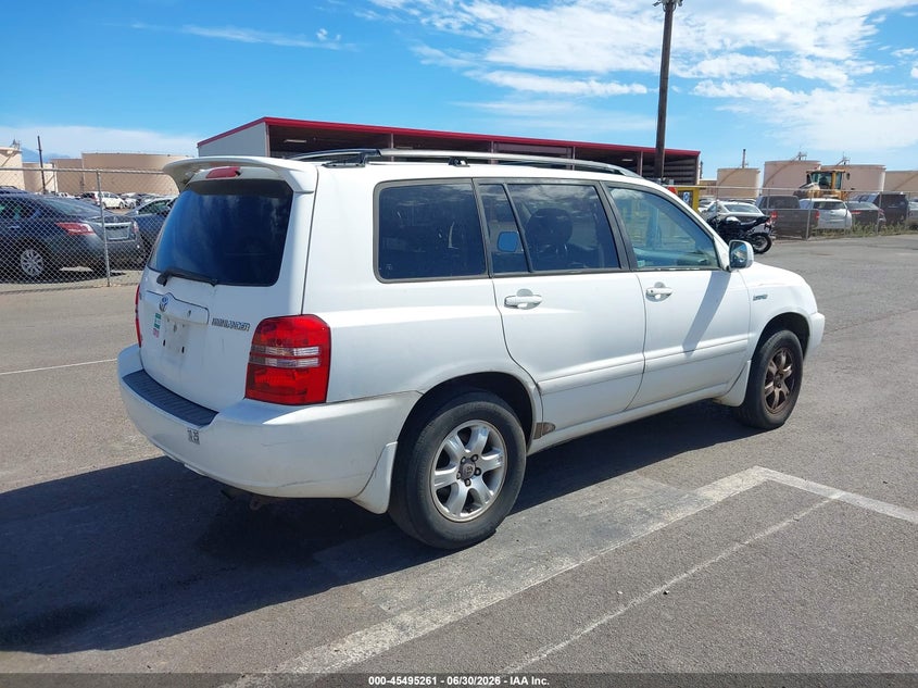 2002 TOYOTA HIGHLANDER auction photo 4