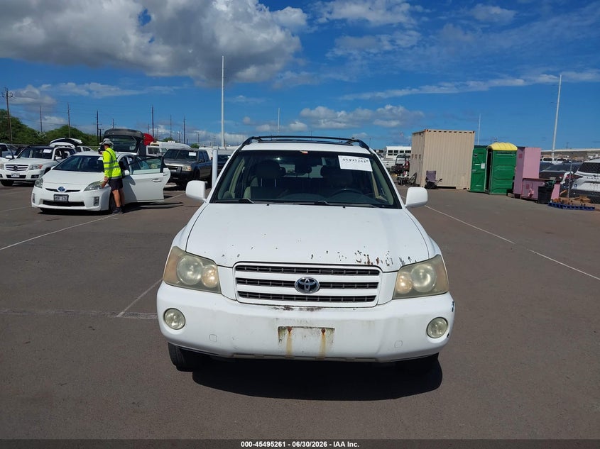 2002 TOYOTA HIGHLANDER auction photo 6