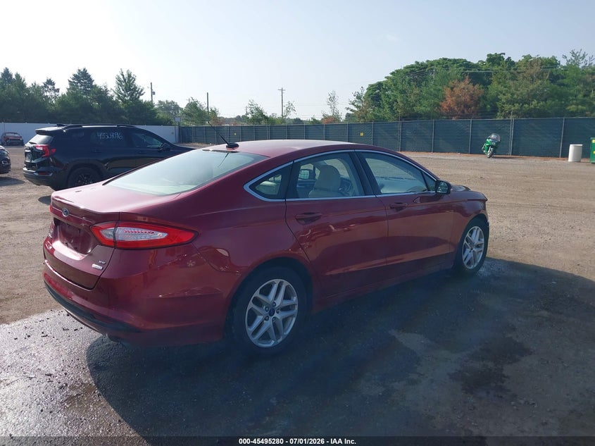 2016 FORD FUSION auction photo 4