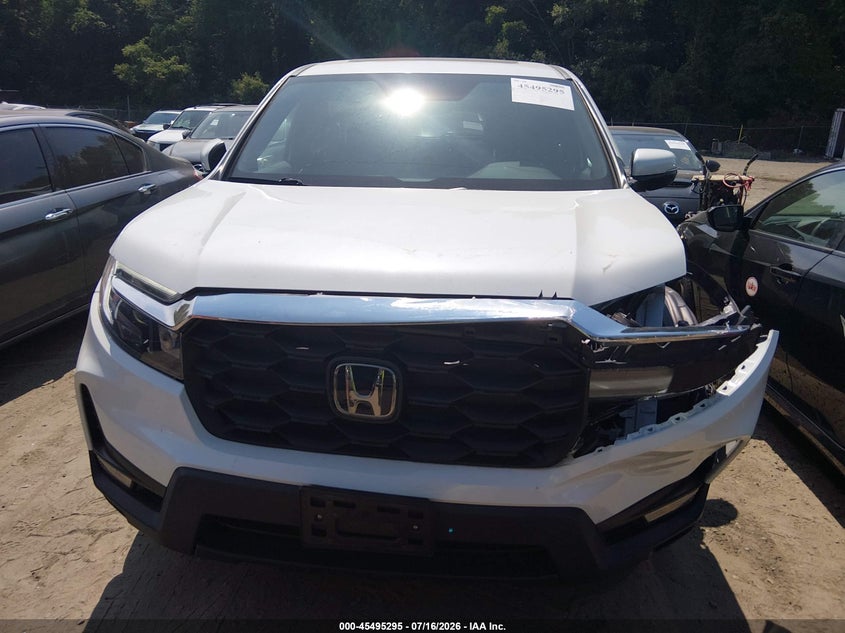 2022 Honda Passport Awd Ex-L VIN: 5FNYF8H54NB012614 Lot: 45495295
