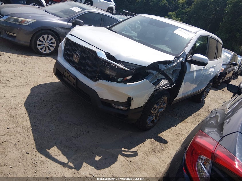 Vin: 5fnyf8h54nb012614, lot: 45993492, honda passport awd ex-l 20222
