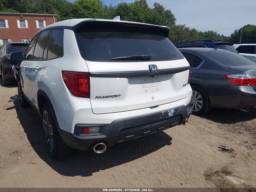 Vin: 5fnyf8h54nb012614, lot: 45993492, honda passport awd ex-l 20223