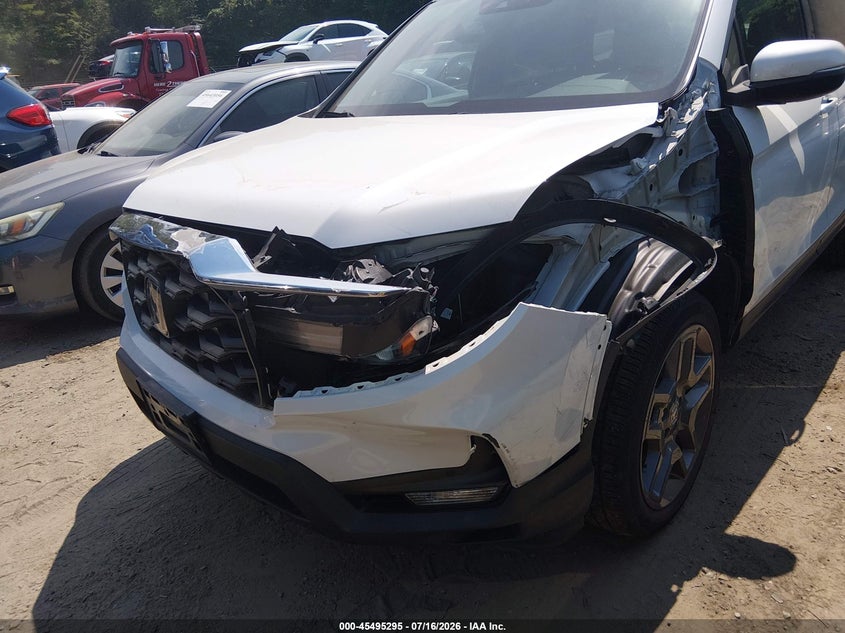 2022 Honda Passport Awd Ex-L VIN: 5FNYF8H54NB012614 Lot: 45495295