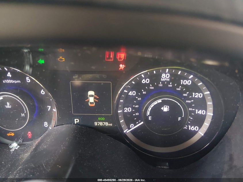 2017 Hyundai Azera VIN: KMHFG4JG2HA577493 Lot: 45495298