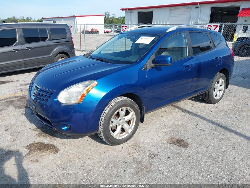 2008 Nissan Rogue Sl, Normal Wear & Tear, IAAI, VIN JN8AS58T18W000502 — photo 2