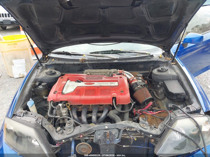 2003 Hyundai Tiburon Gt V6 VIN: KMHHN65F43U076222 Lot: 45495329