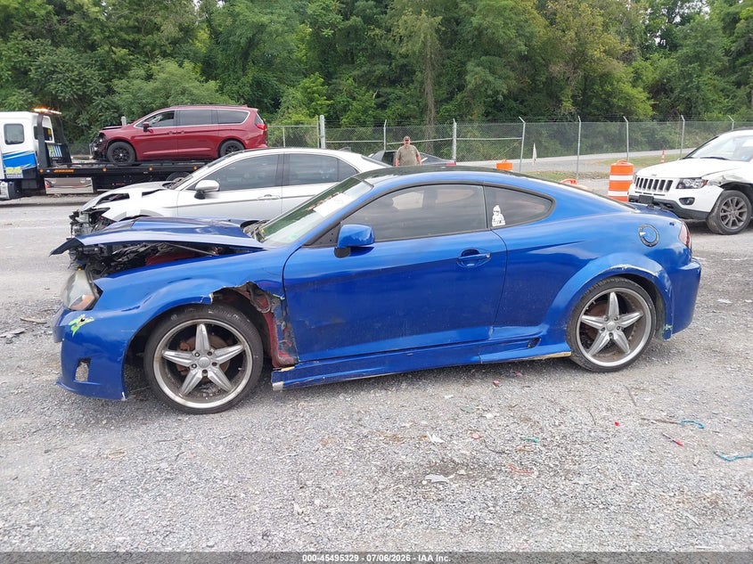 2003 Hyundai Tiburon Gt V6 VIN: KMHHN65F43U076222 Lot: 45495329