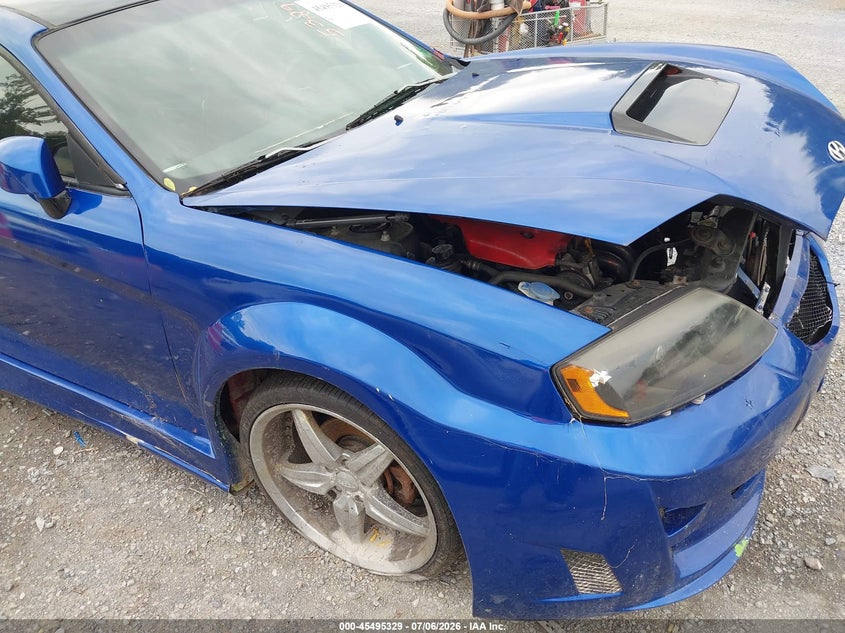 2003 Hyundai Tiburon Gt V6 VIN: KMHHN65F43U076222 Lot: 45495329