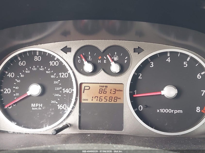 2003 Hyundai Tiburon Gt V6 VIN: KMHHN65F43U076222 Lot: 45495329