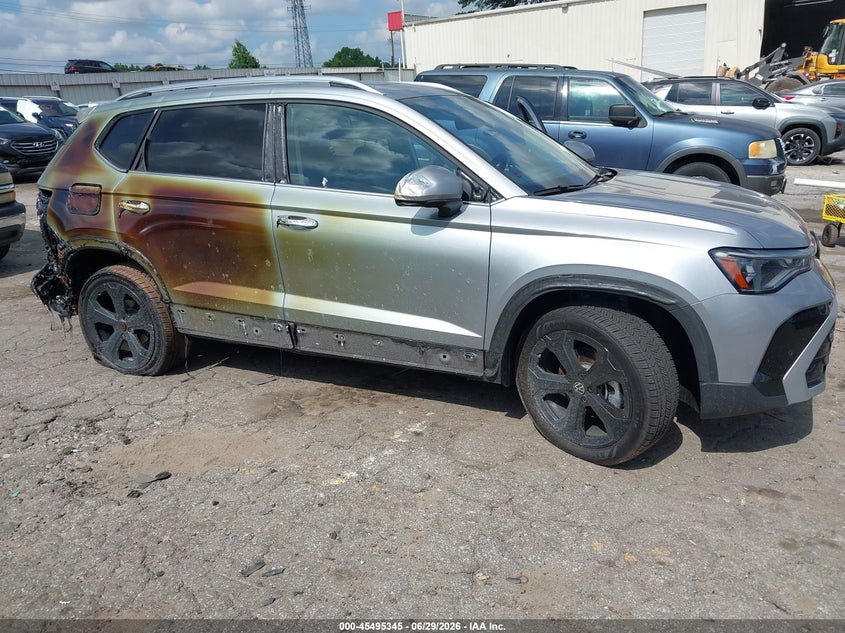 2025 Volkswagen Taos 1.5T Sel VIN: 3VV4C7B26SM036048 Lot: 45495345