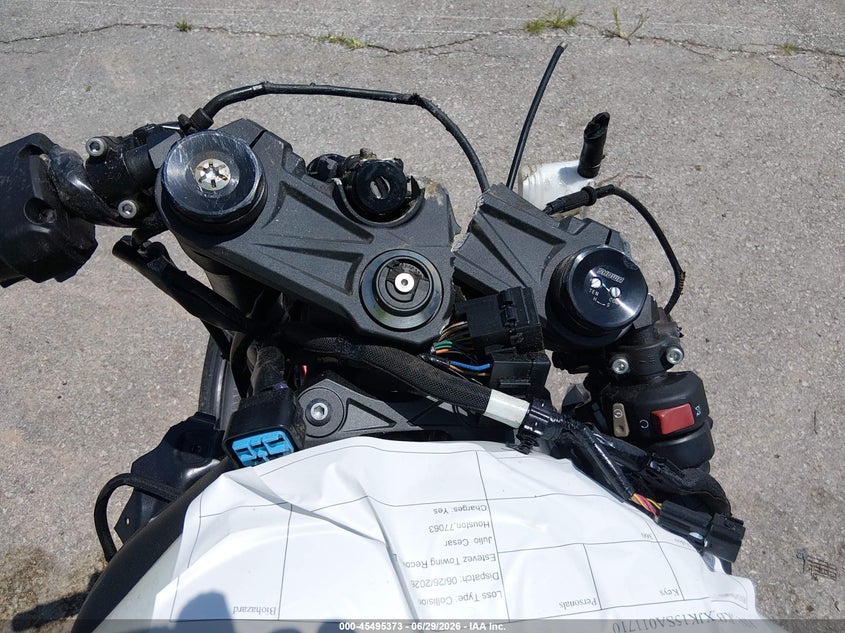 2025 Kawasaki Zx636 K VIN: JKBZXJK15SA011710 Lot: 45495373