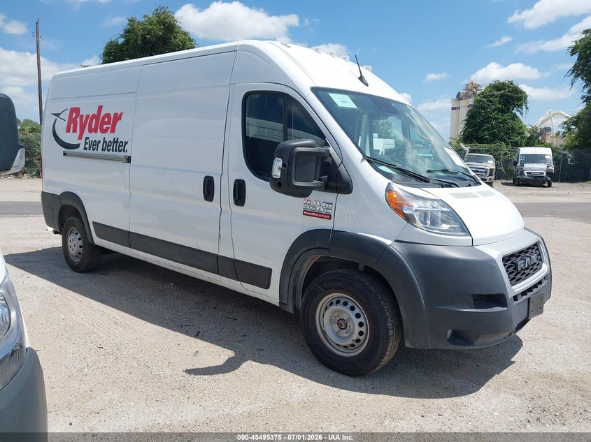 2022 RAM PROMASTER 2500 HIGH ROOF 159 WB
