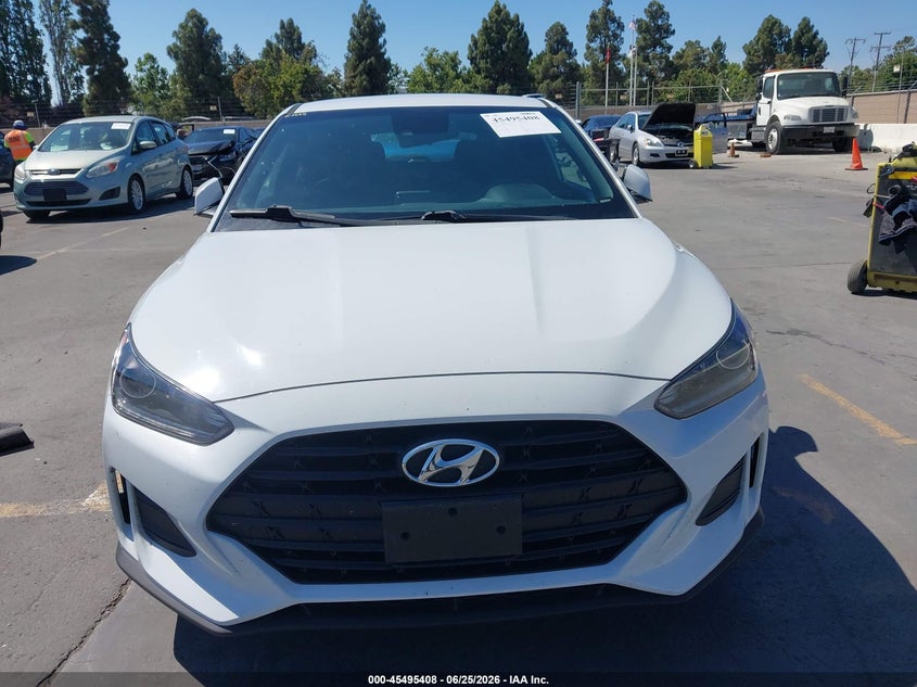 2020 Hyundai Veloster 2.0 VIN: KMHTG6AFXLU026841 Lot: 45495408